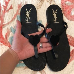 ysl flip flop